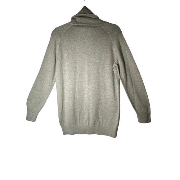 Lands End Cotton Wool blend Turtle‎ neck sweater size Medium - Picture 8 of 8